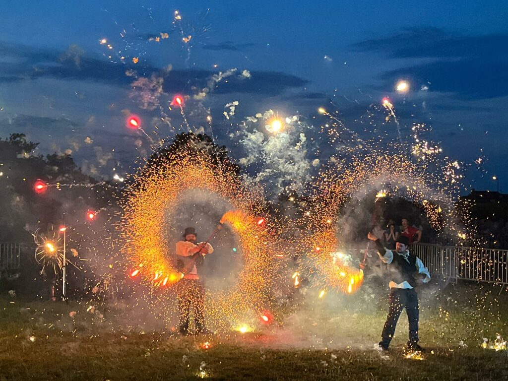 Spectacle de feu