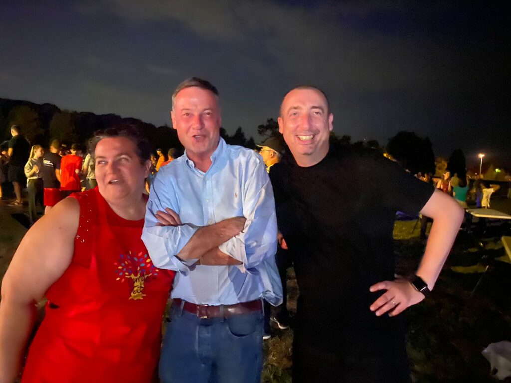 Le Comité et Monsieur Bourjot, Maire de Chessy