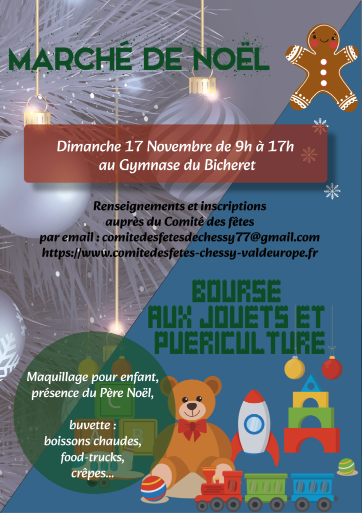 Marché de noël et bourse aux jouets