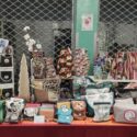 Stand de Chantereine Créations couture, créations artisanales au marché de noël et bourse aux jouets organisé par le Comité des fêtes de Chessy (77)