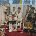 Stand de Miss Manah vente de poupées afro-caribéenne au marché de noël et bourse aux jouets organisé par le Comité des fêtes de Chessy (77)